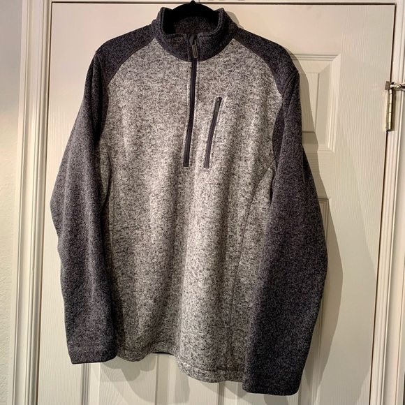 Woolrich Mens Size XL 1/4 Zip Pullover Sweater Fleece Jacket Sweatshirt XL - Picture 1 of 10
